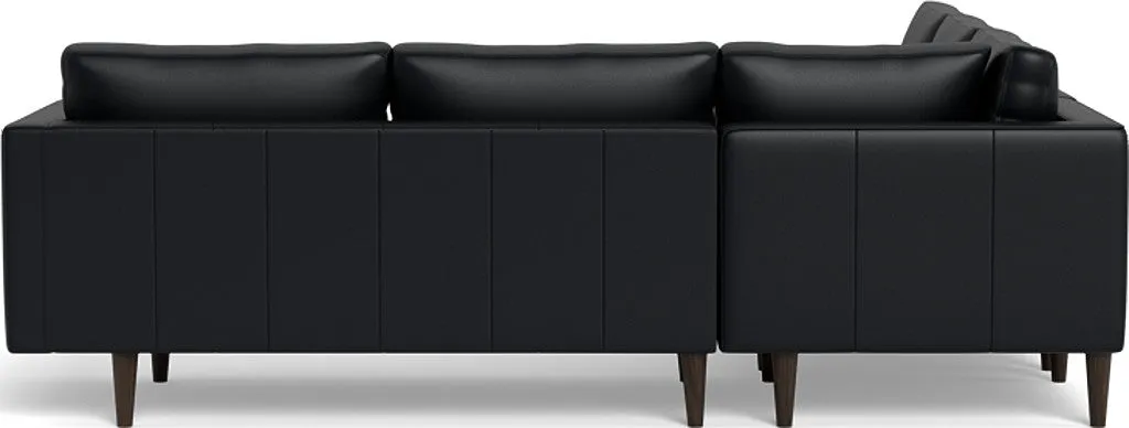 Ladybird 103" Leather Corner Sectional