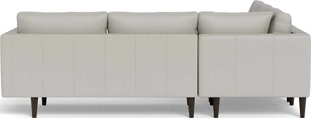 Ladybird 103" Leather Corner Sectional