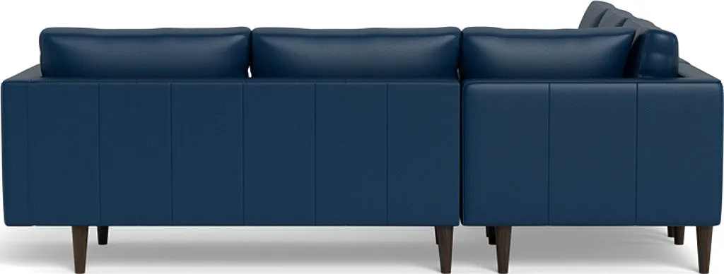 Ladybird 103" Leather Corner Sectional