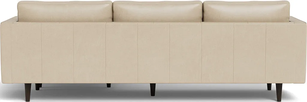 Ladybird 104" Leather  Reversible Sofa Chaise