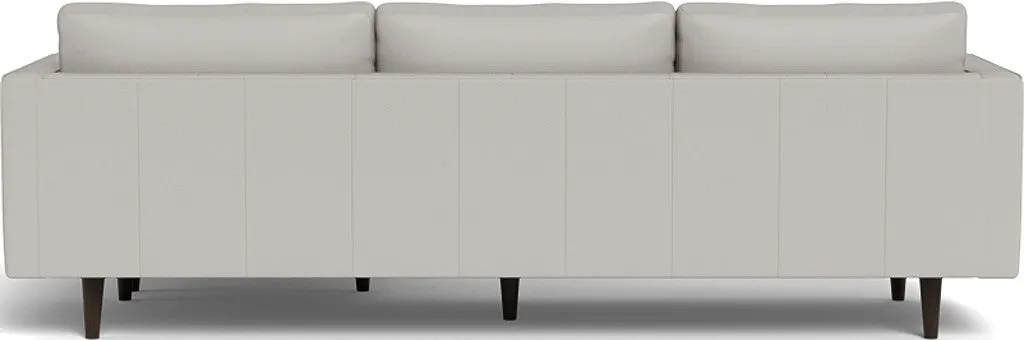 Ladybird 104" Leather  Reversible Sofa Chaise
