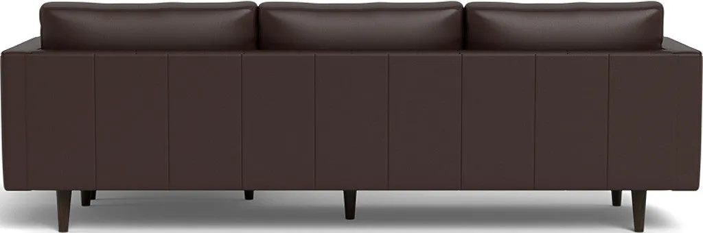 Ladybird 104" Leather  Reversible Sofa Chaise