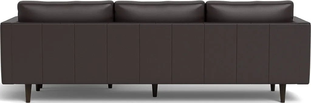 Ladybird 104" Leather  Reversible Sofa Chaise