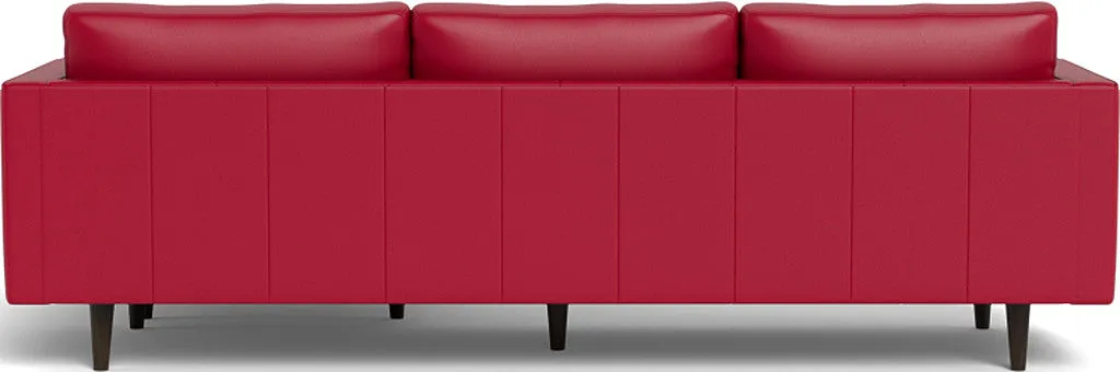 Ladybird 104" Leather  Reversible Sofa Chaise