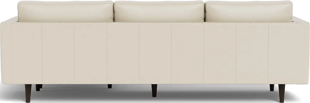 Ladybird 104" Leather  Reversible Sofa Chaise
