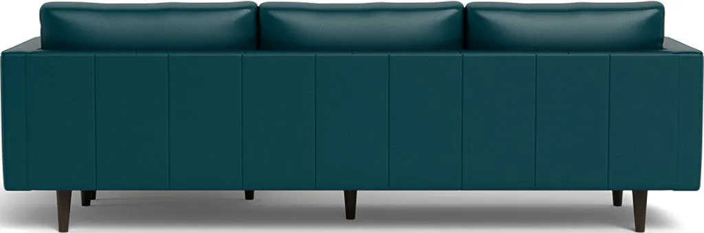 Ladybird 104" Leather  Reversible Sofa Chaise