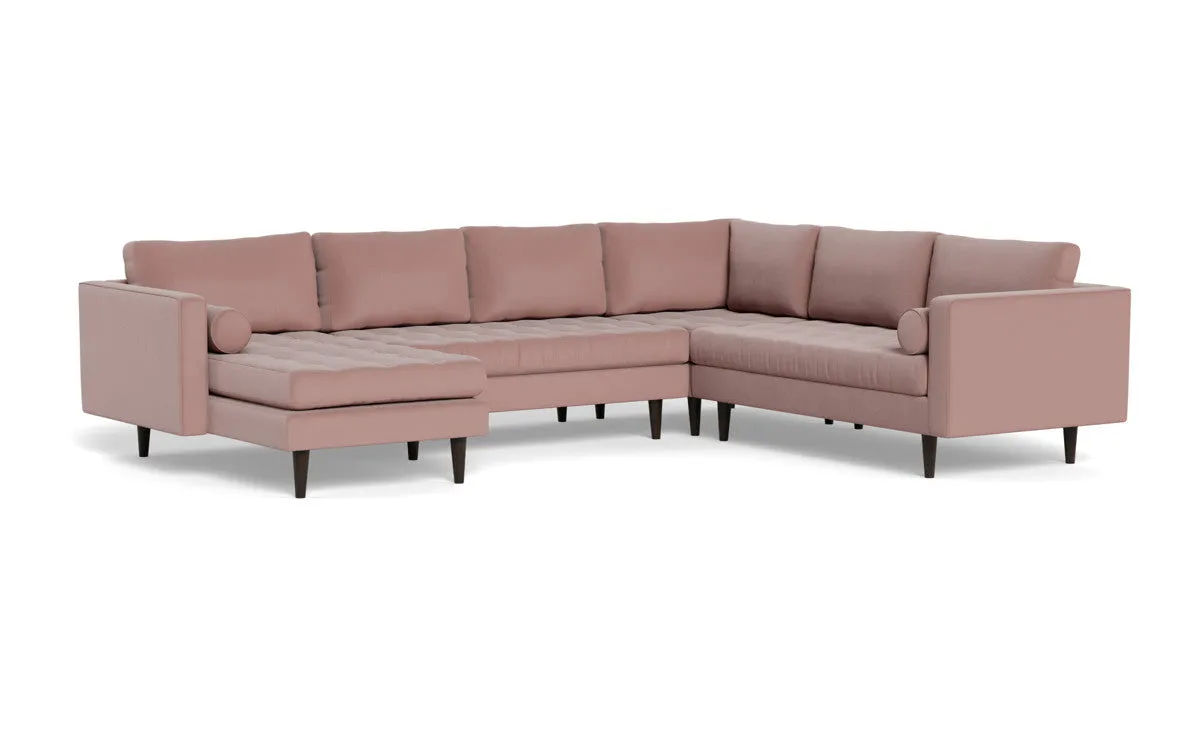 Ladybird 133" Corner Sectional with Left Chaise