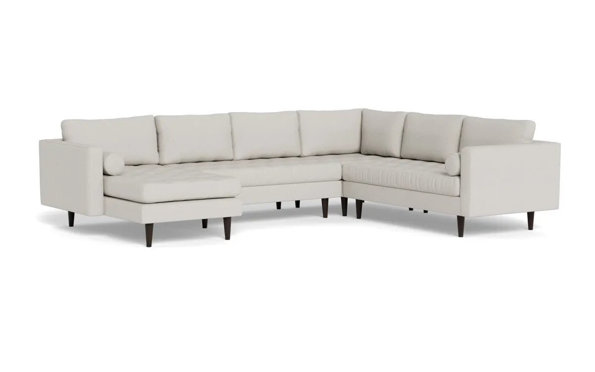 Ladybird 133" Corner Sectional with Left Chaise