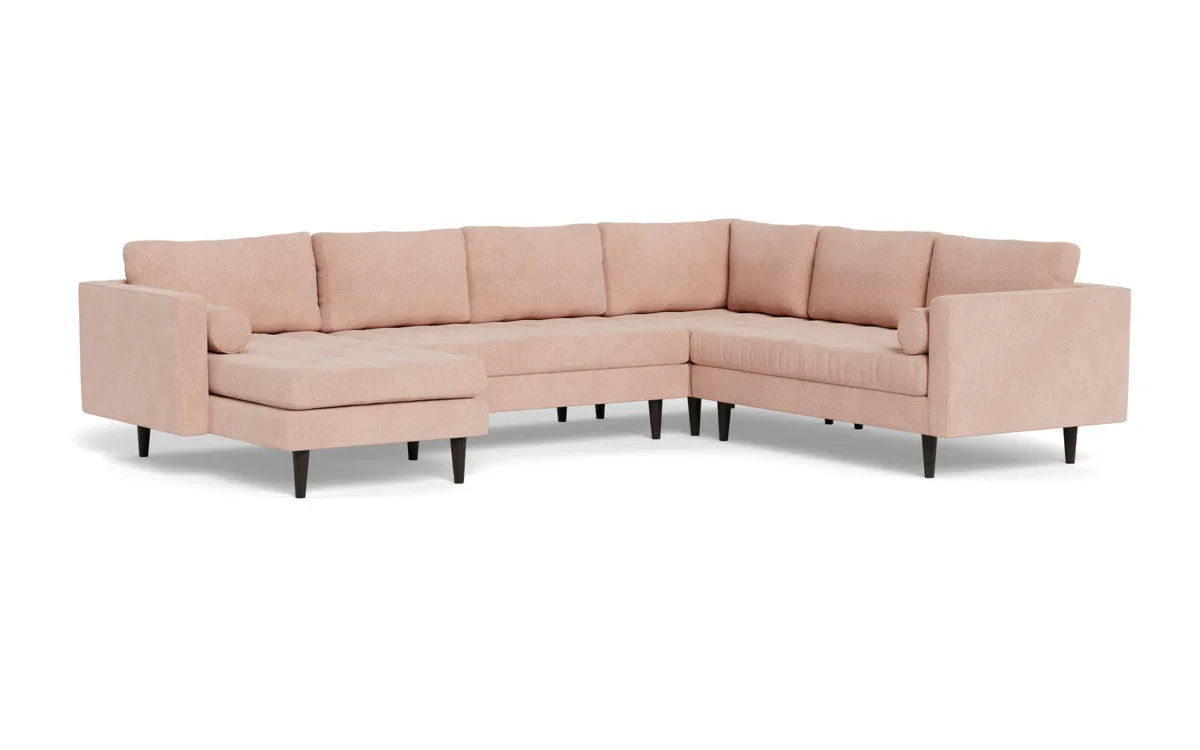 Ladybird 133" Corner Sectional with Left Chaise