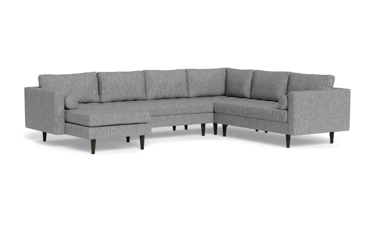 Ladybird 133" Corner Sectional with Left Chaise