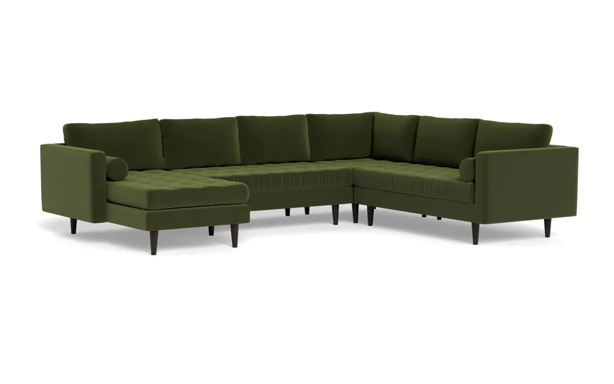 Ladybird 133" Corner Sectional with Left Chaise