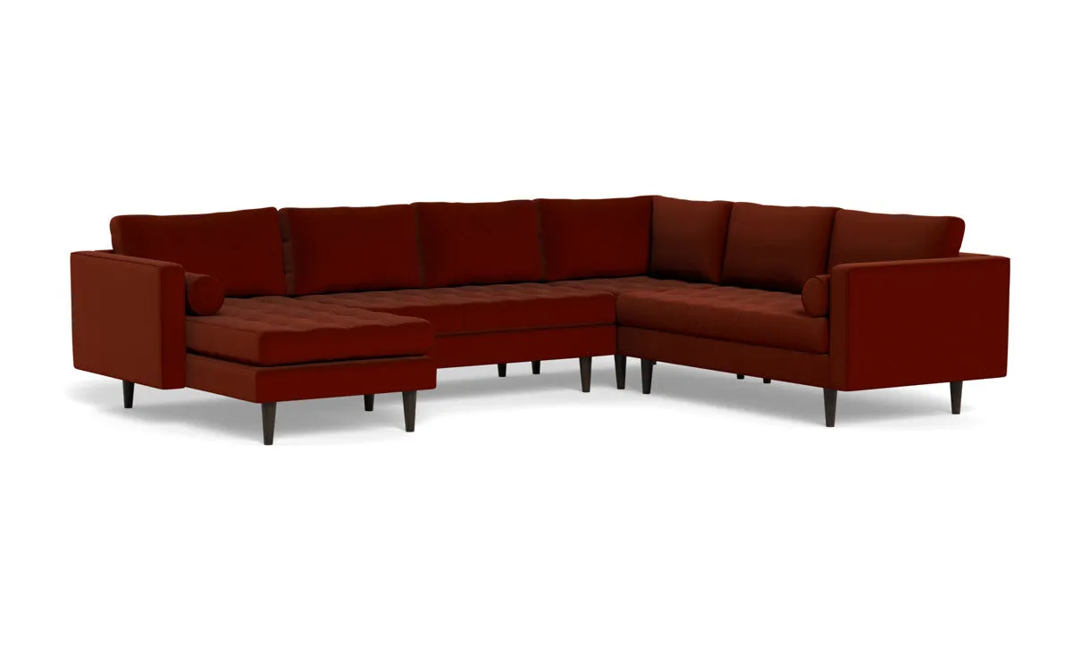 Ladybird 133" Corner Sectional with Left Chaise