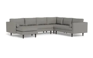 Ladybird 133" Corner Sectional with Left Chaise