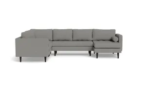 Ladybird 133" Corner Sectionals w. Right Chaise