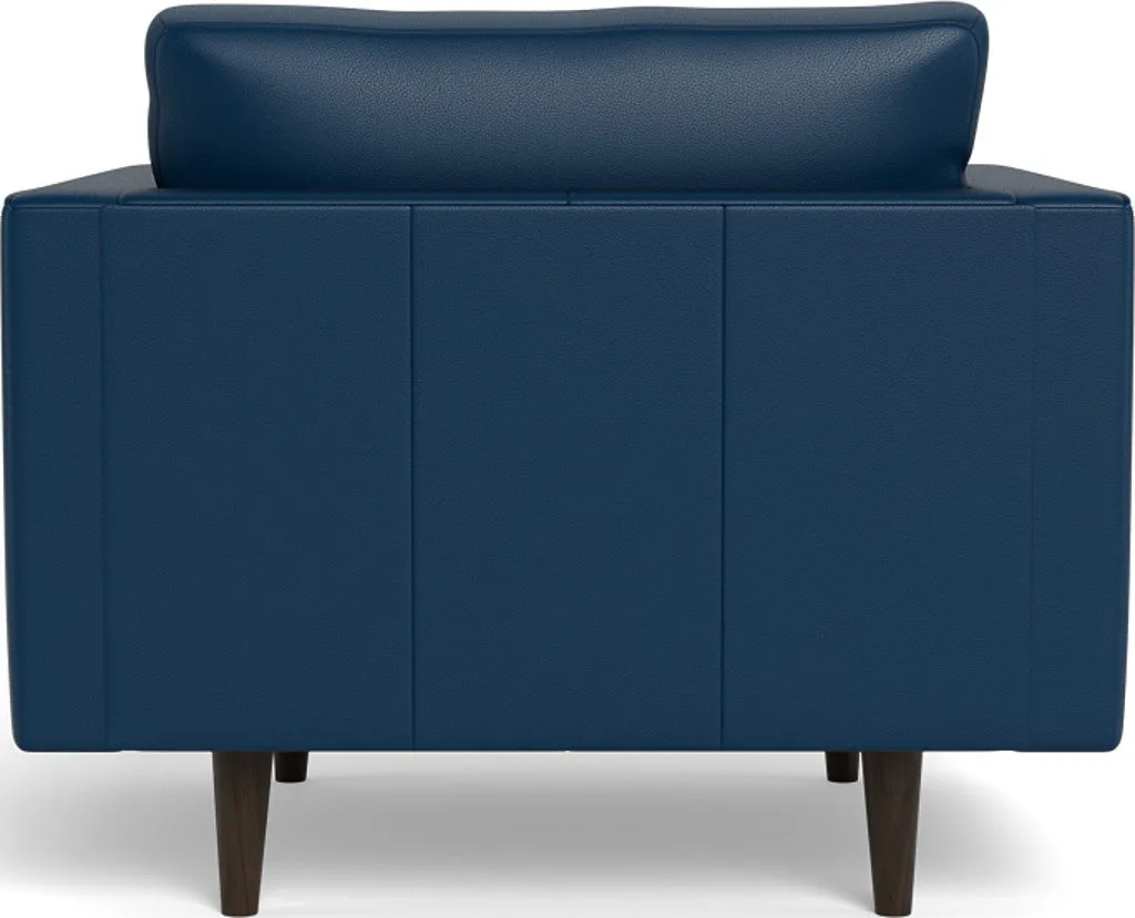 Ladybird 42" Leather Arm Chair