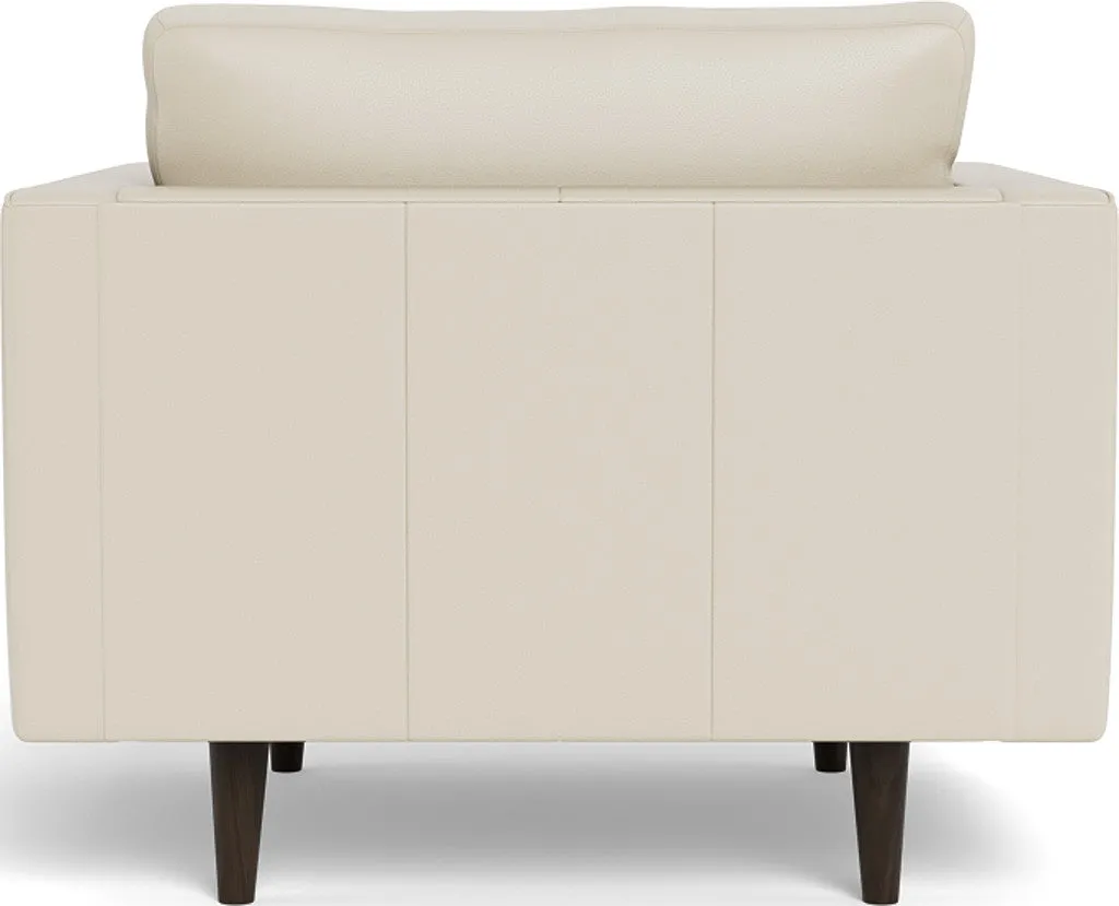 Ladybird 42" Leather Arm Chair