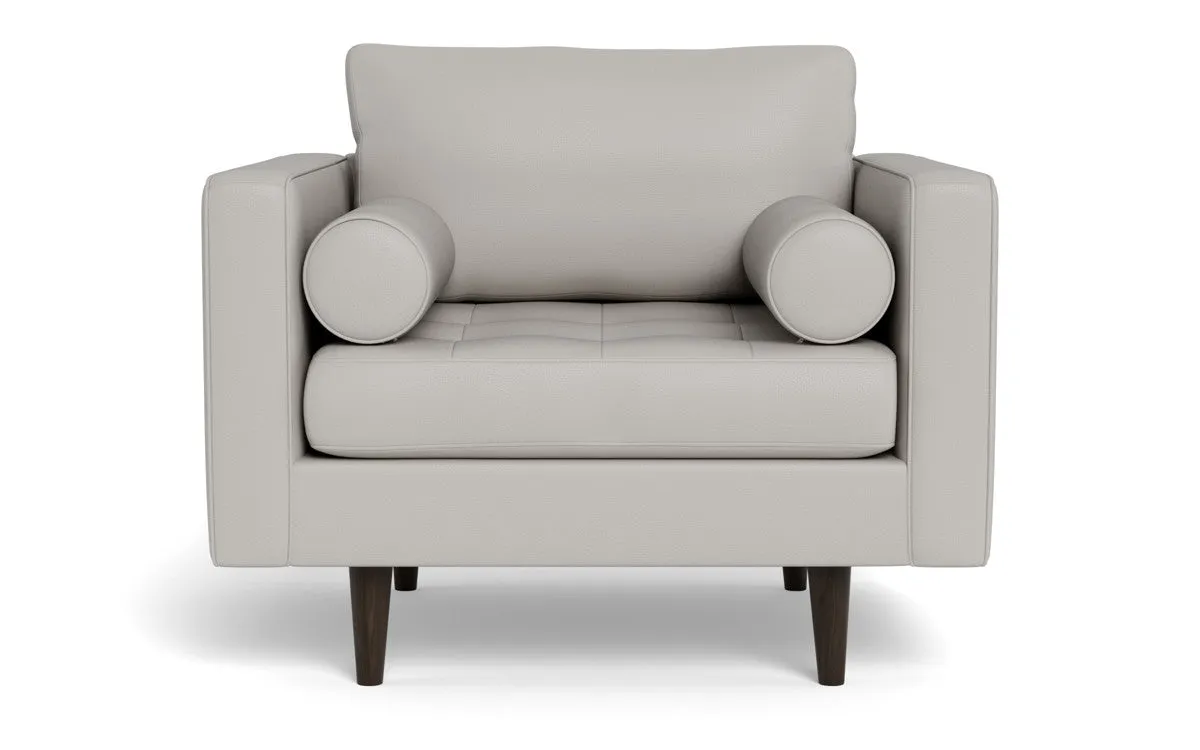 Ladybird 42" Leather Arm Chair