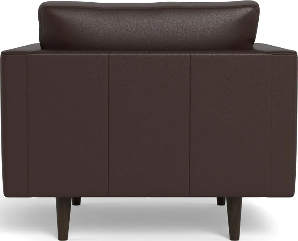 Ladybird 42" Leather Arm Chair