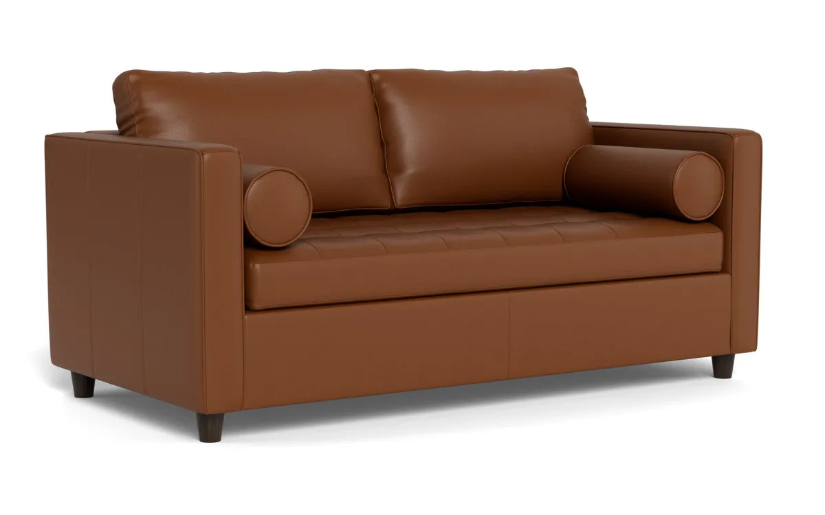 Ladybird 54" Leather Twin Sleeper
