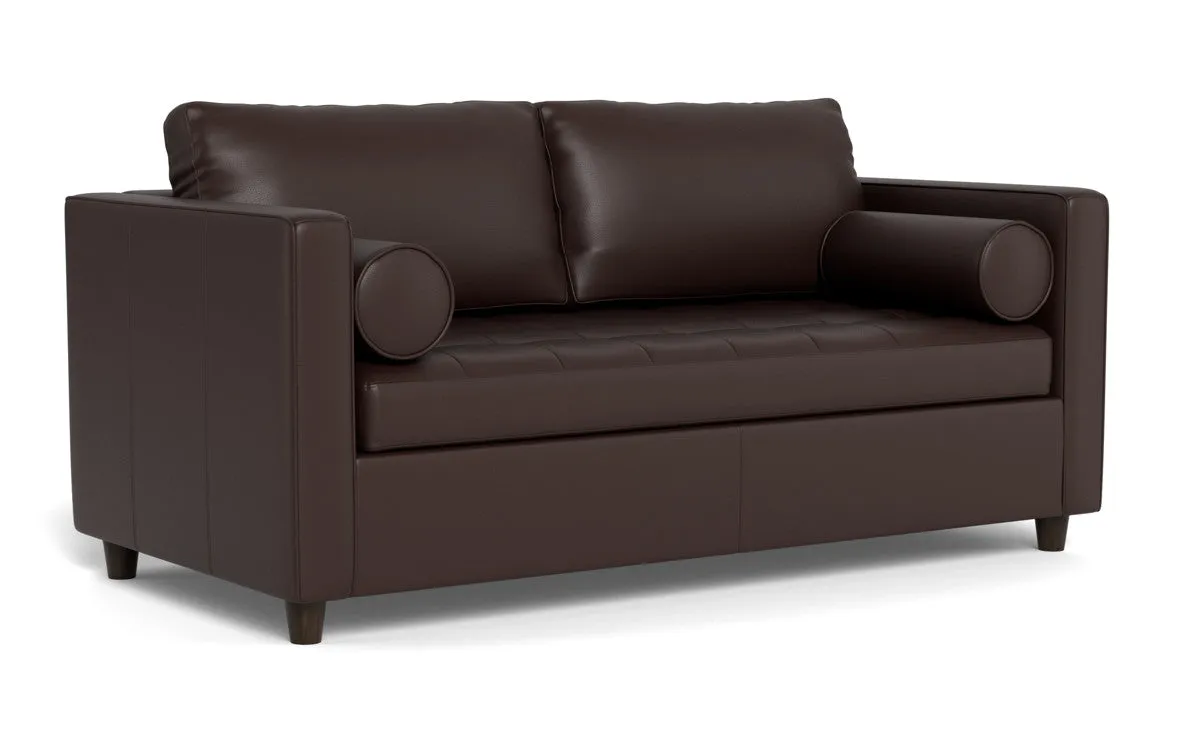 Ladybird 54" Leather Twin Sleeper