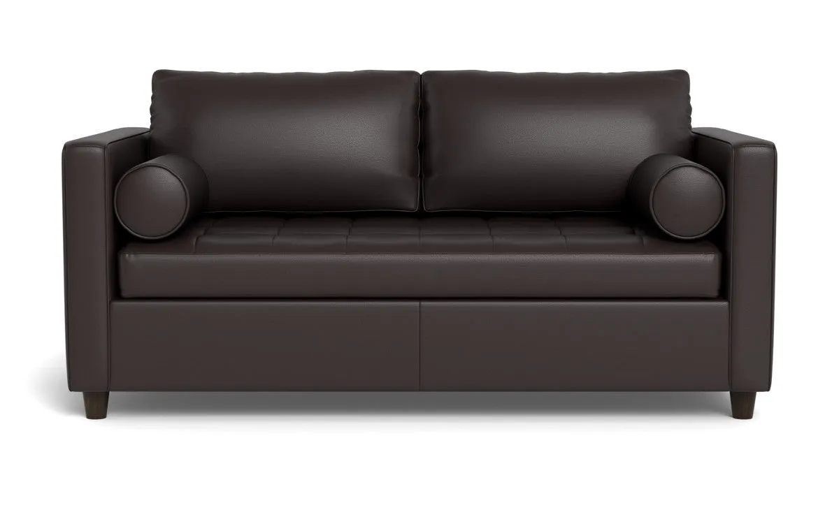 Ladybird 54" Leather Twin Sleeper