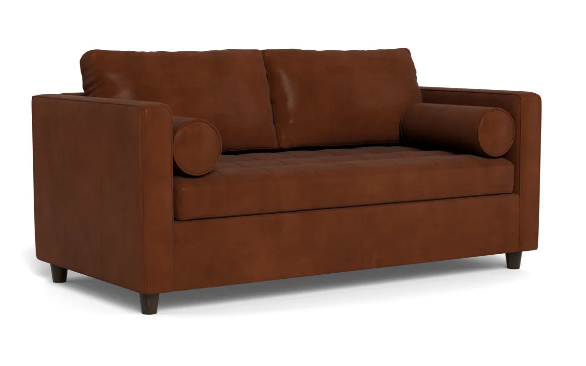 Ladybird 54" Leather Twin Sleeper