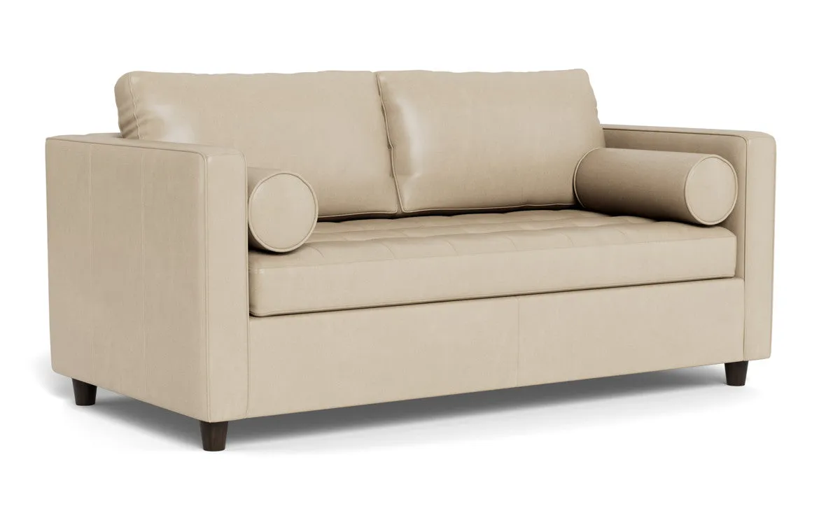 Ladybird 54" Leather Twin Sleeper
