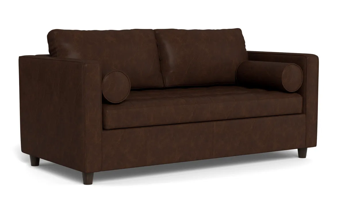 Ladybird 54" Leather Twin Sleeper