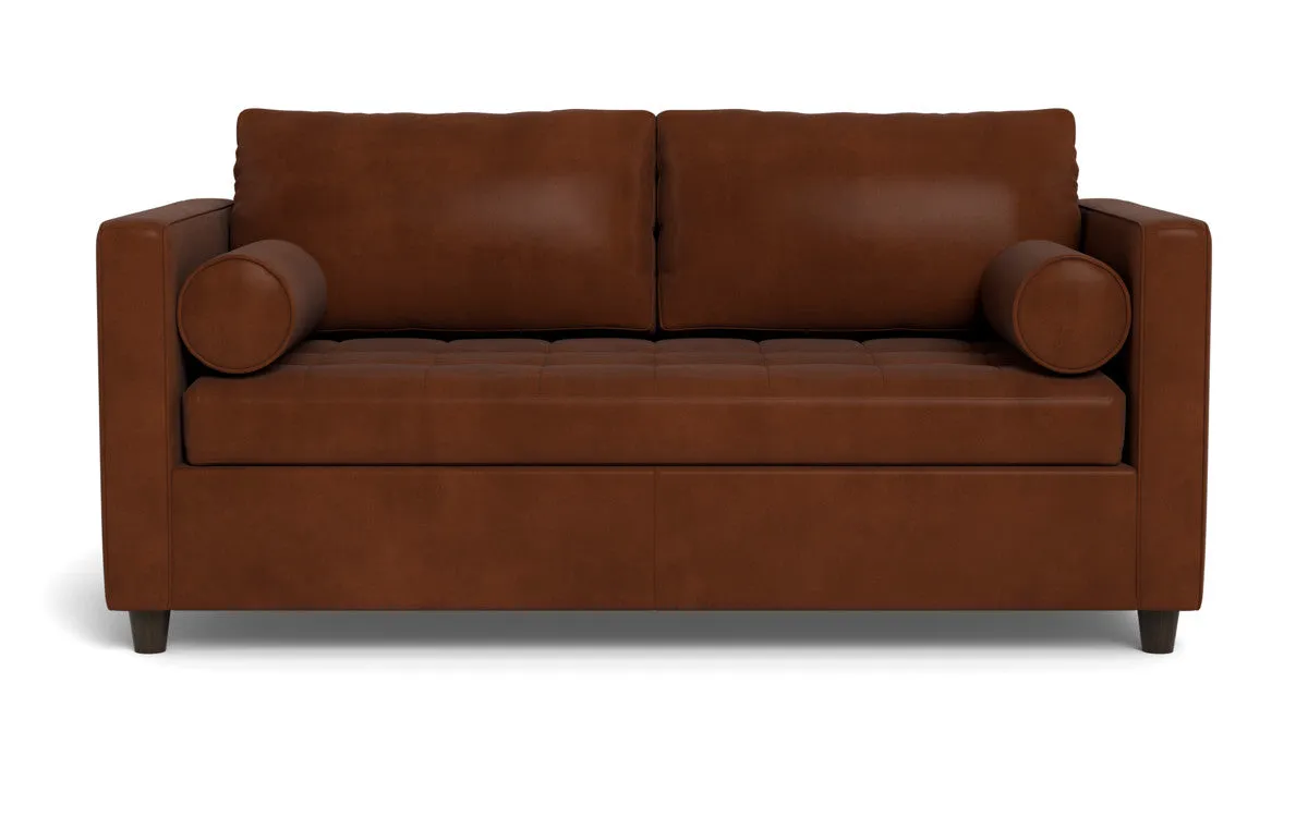 Ladybird 54" Leather Twin Sleeper