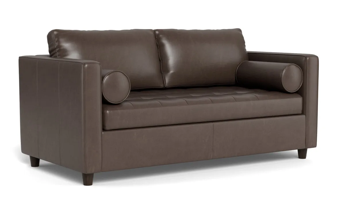 Ladybird 54" Leather Twin Sleeper