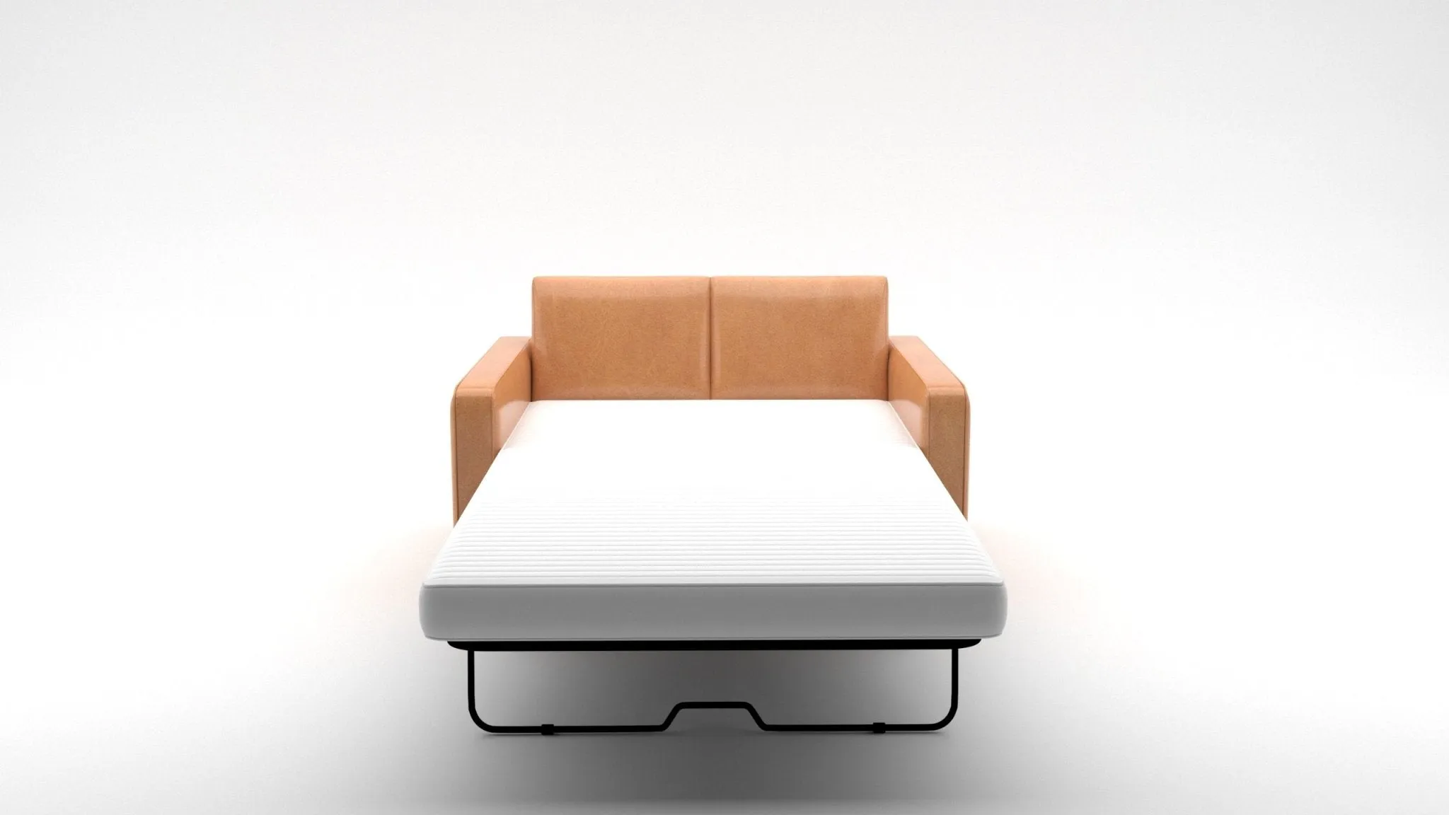 Ladybird 54" Leather Twin Sleeper