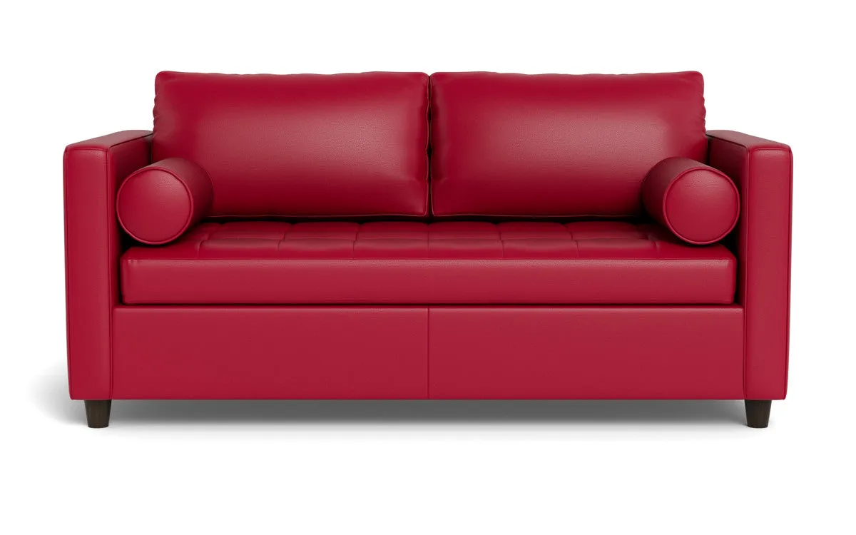 Ladybird 54" Leather Twin Sleeper