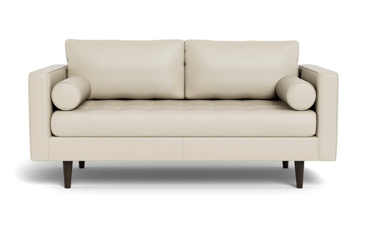 Ladybird 72" Leather Loveseat