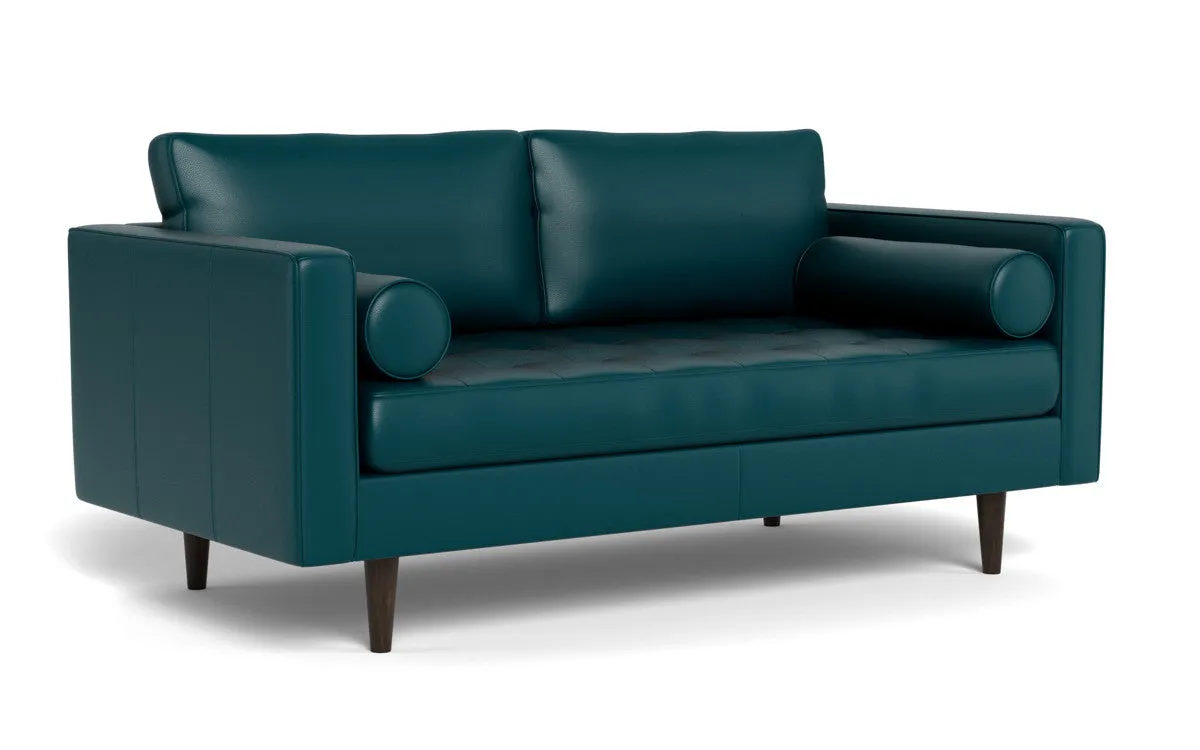 Ladybird 72" Leather Loveseat