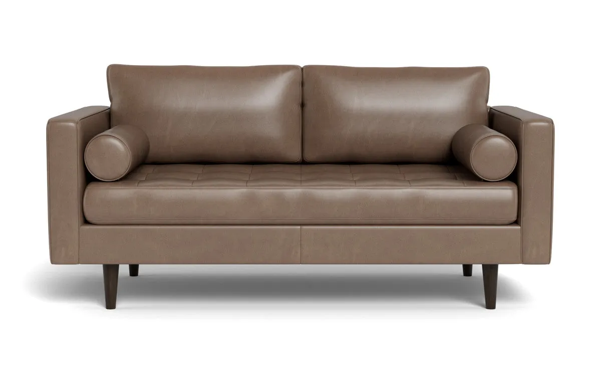 Ladybird 72" Leather Loveseat