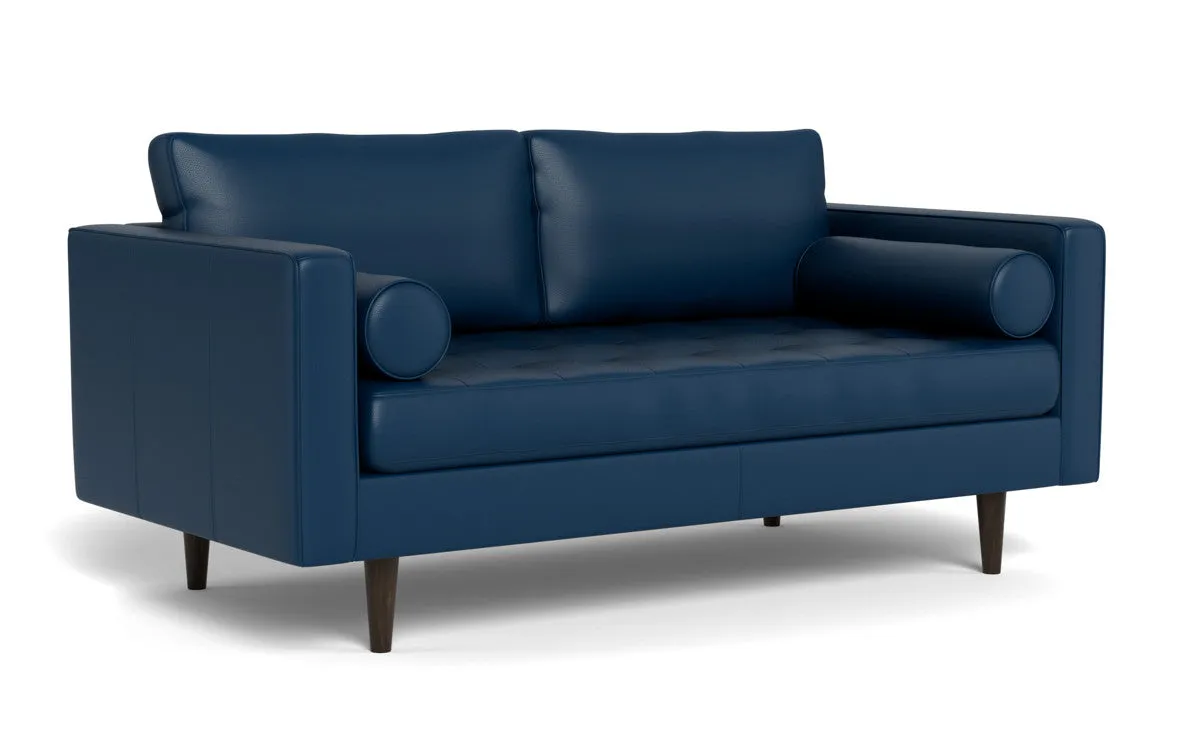 Ladybird 72" Leather Loveseat