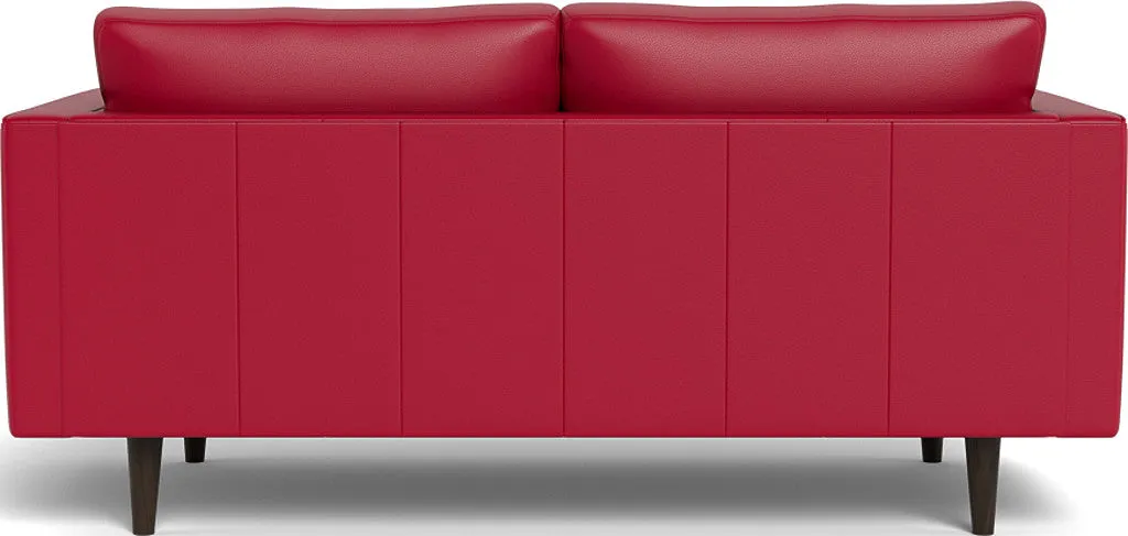 Ladybird 72" Leather Loveseat