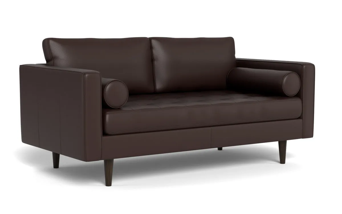 Ladybird 72" Leather Loveseat