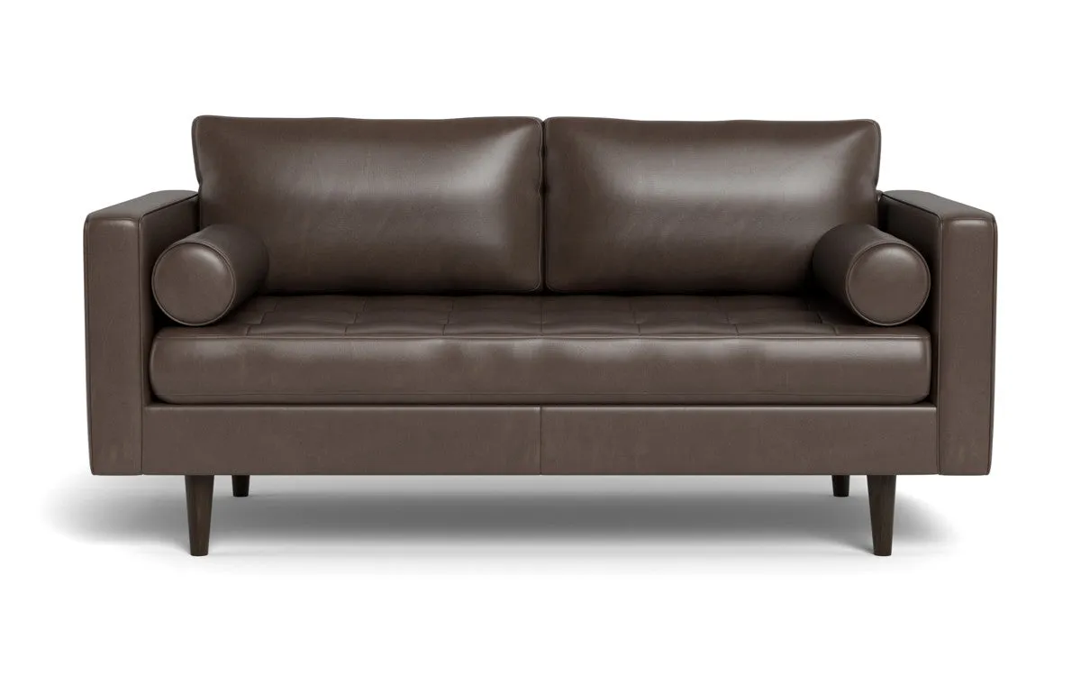 Ladybird 72" Leather Loveseat