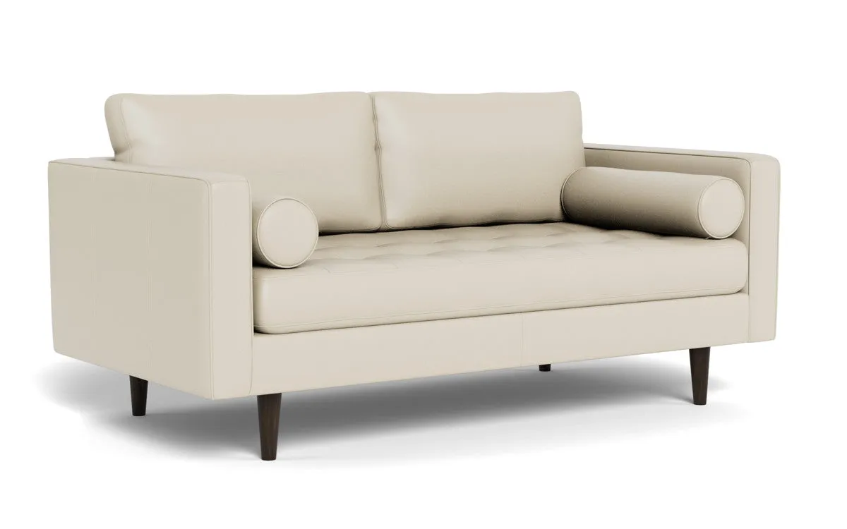 Ladybird 72" Leather Loveseat