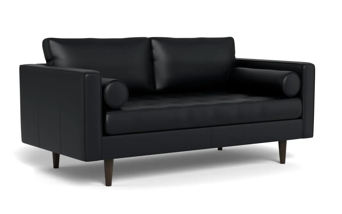 Ladybird 72" Leather Loveseat