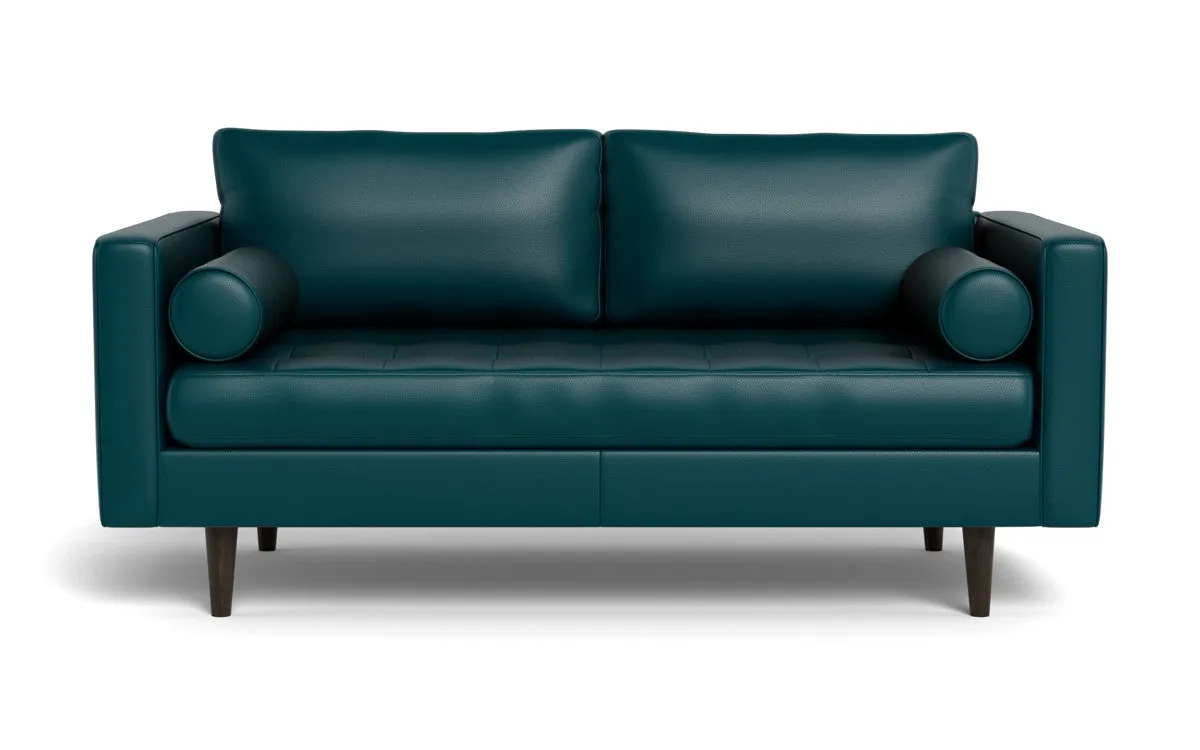 Ladybird 72" Leather Loveseat