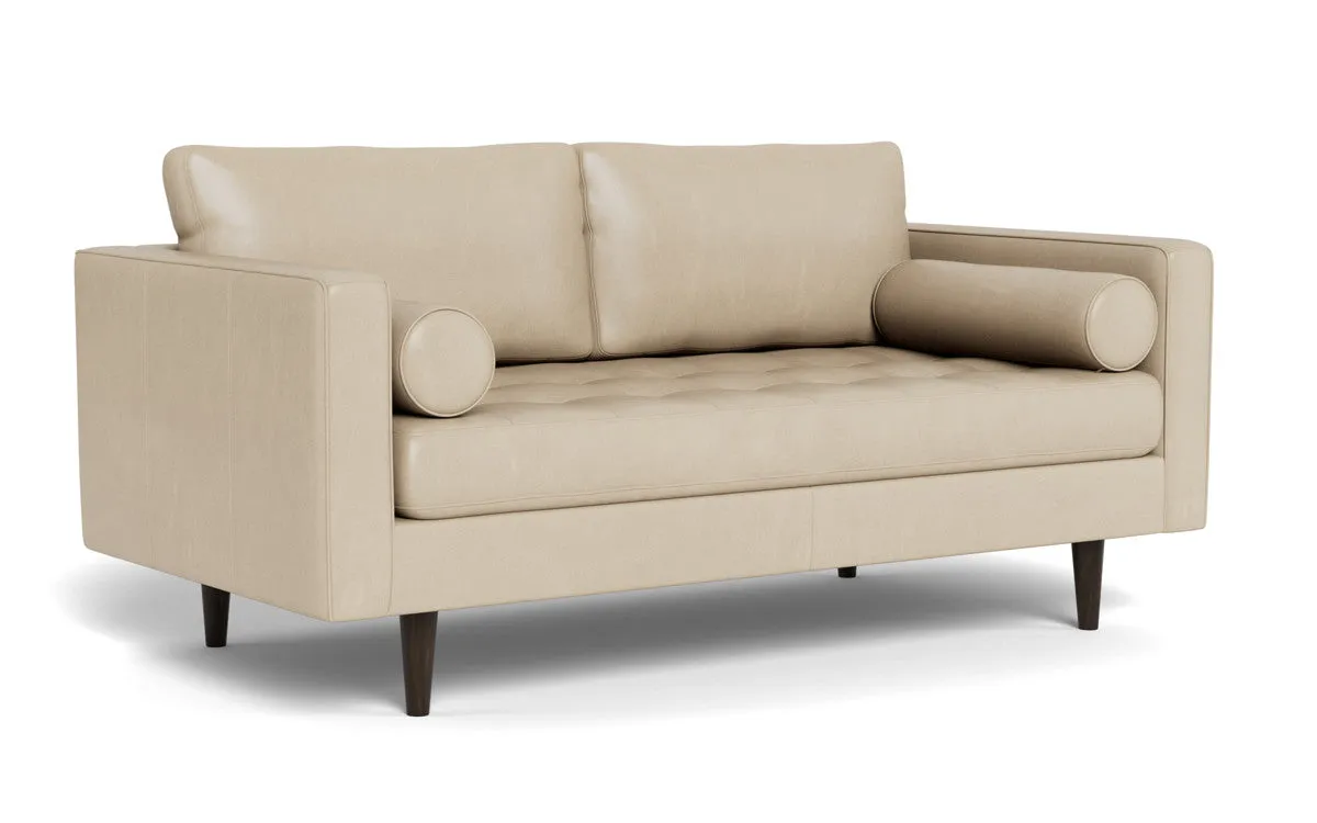 Ladybird 72" Leather Loveseat