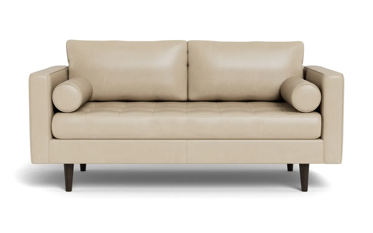 Ladybird 72" Leather Loveseat