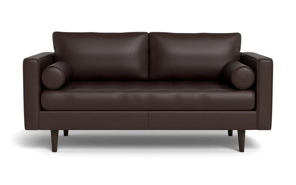 Ladybird 72" Leather Loveseat
