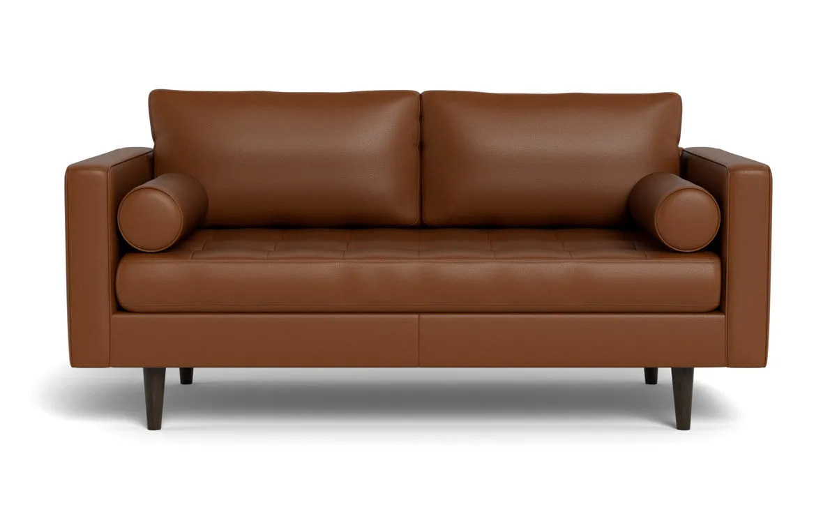 Ladybird 72" Leather Loveseat
