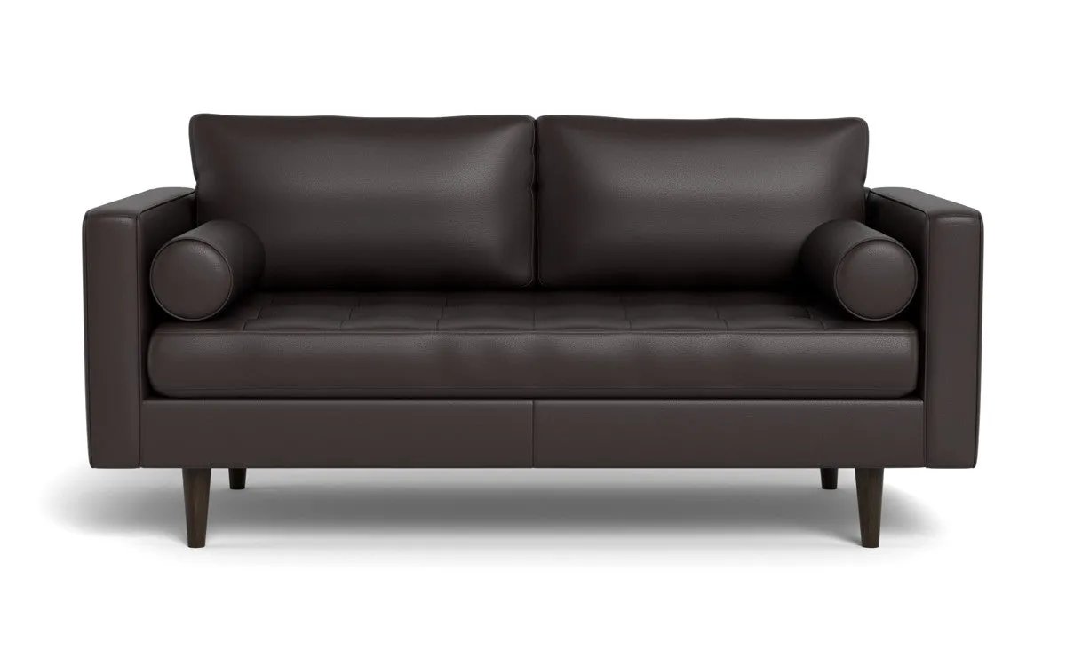 Ladybird 72" Leather Loveseat