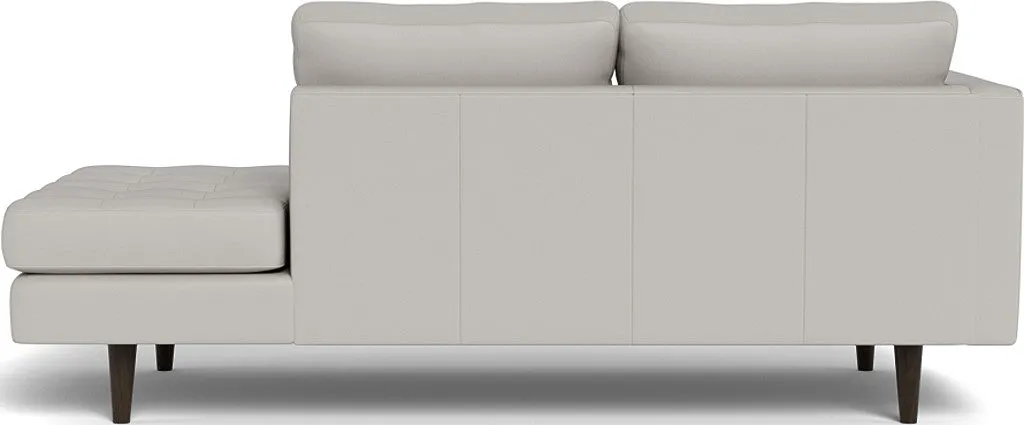 Ladybird 82" Leather LAF Stand Alone Chaise