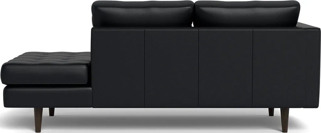 Ladybird 82" Leather LAF Stand Alone Chaise