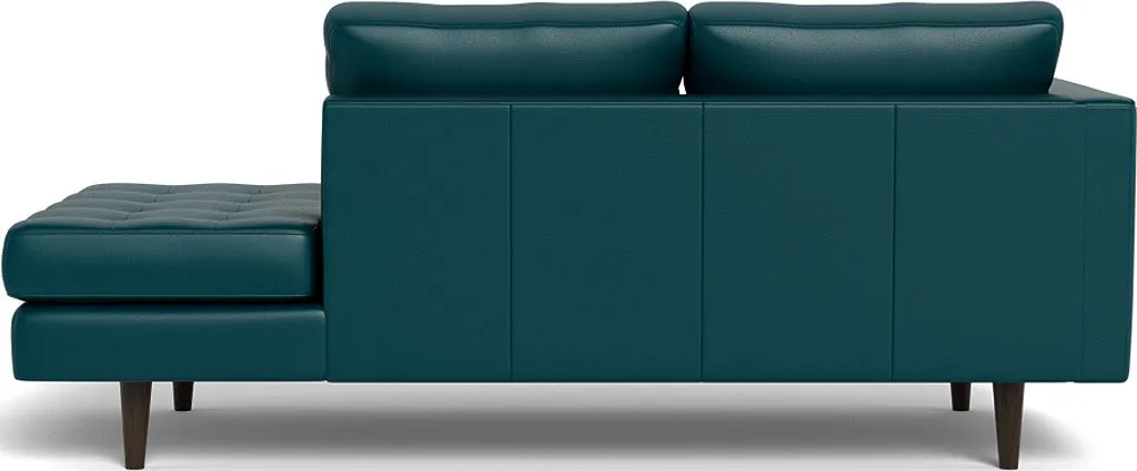 Ladybird 82" Leather LAF Stand Alone Chaise